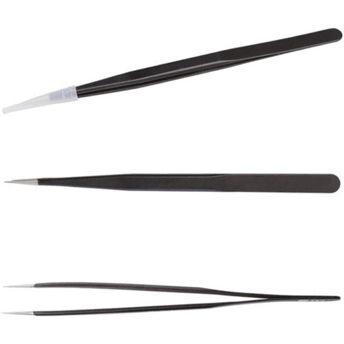 Precision ESD Anti-Static Tweezers for Electronic Repair 3