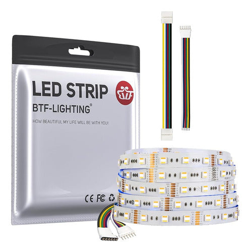 Btf-lighting Rgbcct 5 Colores En 1 Led 5050smd Rgbww Rgb + T 0