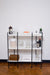 Industrial Iron and Wood Pantry Shelf Bookcase 3