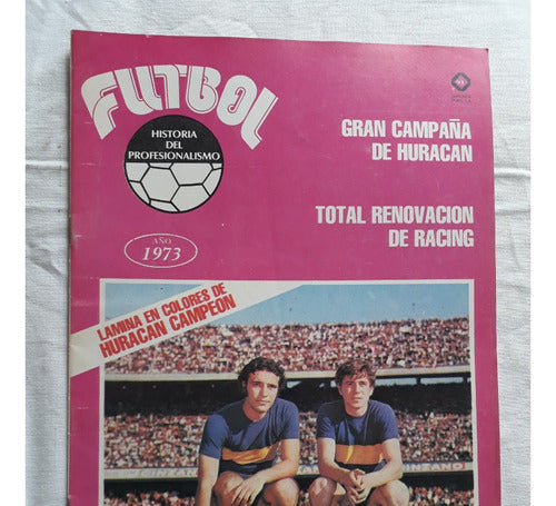 Lamina Huracan Campeon 1973 Historia Del Futbol 0