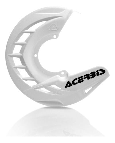 Acerbis Front Disc Cover White Husqvarna TE 250L 2021 Cafe Race 0