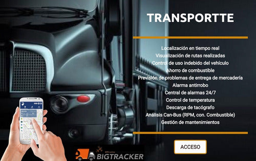 Bigtracker GPS Tracking Alarm for Trucks 0