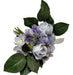 Artificial Decorative Lilac Roses Bouquet 0