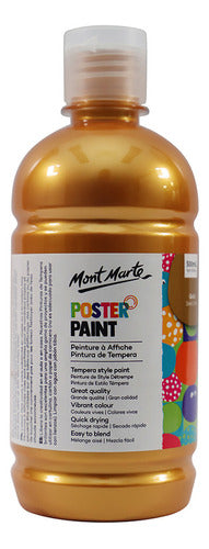 Mont Marte Tempera Fast Dry Matte X500ml Color Gold 0