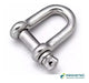 Pack of 50 Reinforced Galvanized Steel Cable Clamps 1/4'' DIN741 6