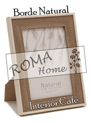 Rattan-Look Photo Frame 20x30 Various Colors 7