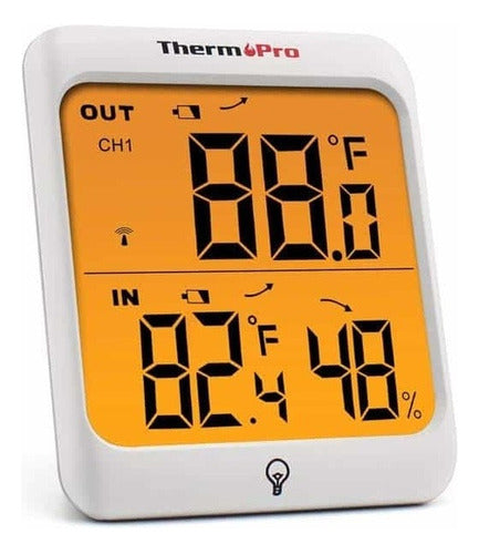 Thermopro Dual Indoor Outdoor Thermometer Hygrometer TP63A 0