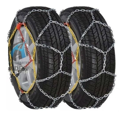 Snow Mud Tire Chain 12mm Tire 235/60-15 0