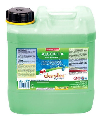 Clarifier Decanter + Algaecide Clorotec Combo 5 Lt 3