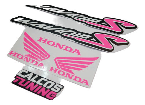 Kit Calcos Honda Wave 110s Premium. Símil Original 0