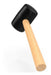 Rubber Mallet 230 Gr 8 Oz Wooden Handle Truper 3