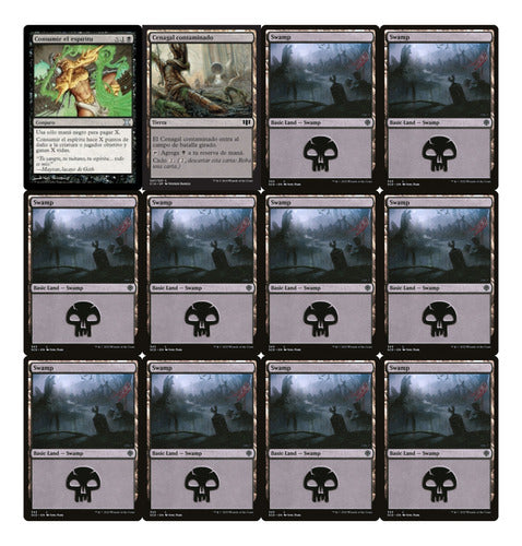 Magic The Gathering Monoblack Pauper Deck 4