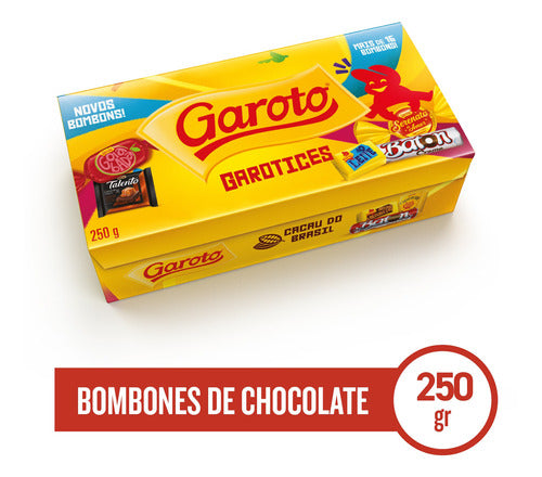 Garoto Pack X 18 Unid. Bombon 250 Gr 1