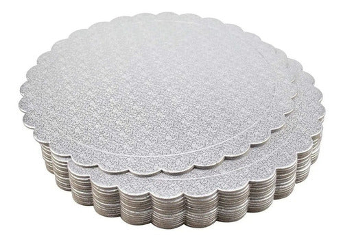 Cake Plate Set 3 Discs for Sweet Decoration 0