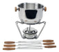 Golden Art Stainless Steel Fondue Pot for Chocolate and Cheese 2988 1