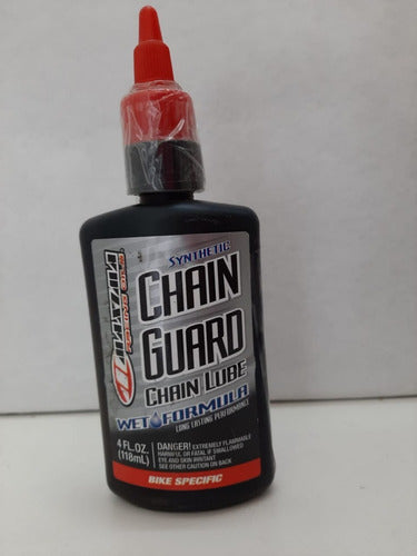 Bike Chain Guard Lubricant Fluid 4 Oz 100% Synthetic 1