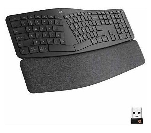 Teclado Ergonomico Inalambrico Logitech Ergo K860 Con Reposa 0