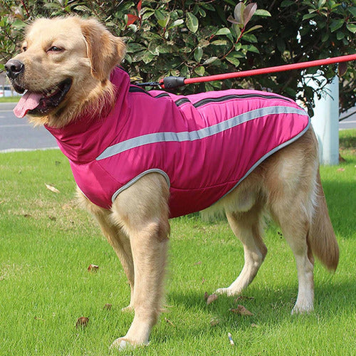 (r-2xl) Roupas Para Cães Casaco De Inverno Colete Refletivo 4