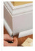 Pre-painted MDF Baseboards 7 cm Height x 12mm x Meter 6