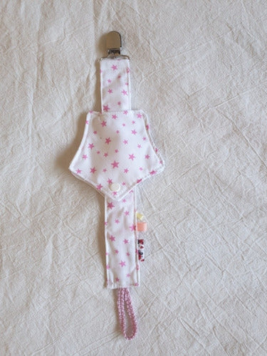 Pacifier Holder with Pacifier Protector and Bib 4