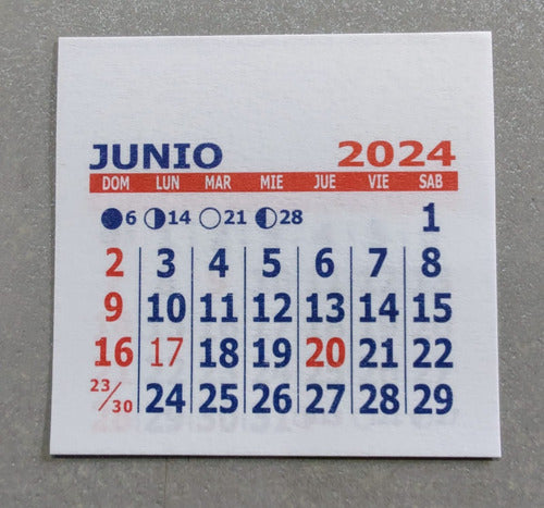 200 Mignon Calendars 5x5 cm 2025 - Devoto 3