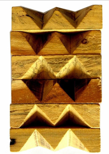 Wooden Brain Teaser Puzzle Medium Difficulty Crystal Corkscrew Opener 3