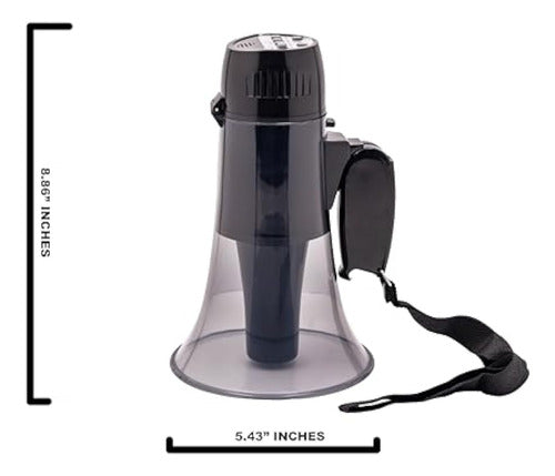 BEMLDY Portable 20 Watts Power Megaphone 1