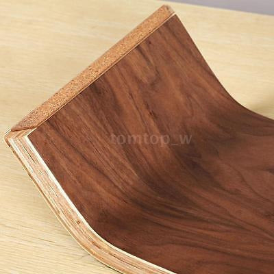 Wood Walnut New Laptop Desktop Computer Monitor Stand E 7