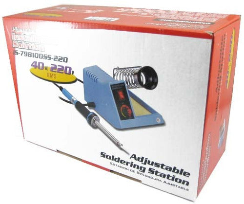 Variable Temperature 40W Soldering Station with Soldering Iron Pencil 3