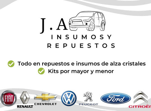 J.A INSUMOS Y REPUESTOS Ford Ecosport, Fiesta, Ka, Ranger 4 Button Alarm Key Fob Case 4