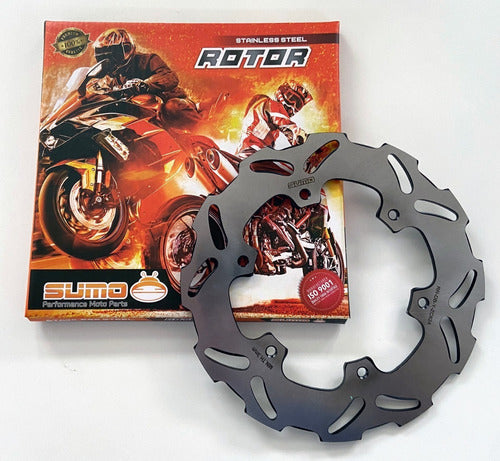 Sumo Performance Moto Parts Rear Brake Disc Stainless Steel Yamaha YZ 125 U (2T) (1988) 2