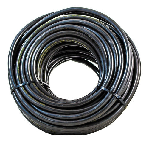 Cable Tipo Taller Tripolar 4 Mm Negro Clase X25m 0