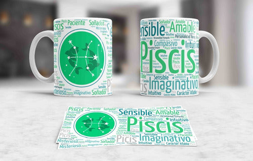 Pim Pum Pam Zodiac Sign Mug Pisces 1