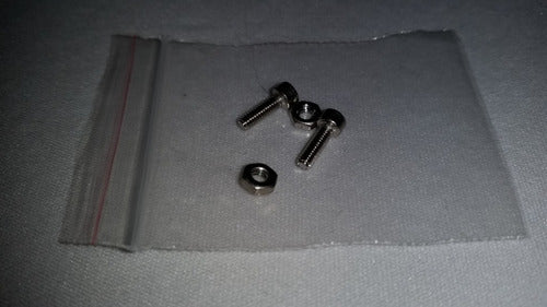 Screws for Capsule Fastening with Nut 6 mm 1