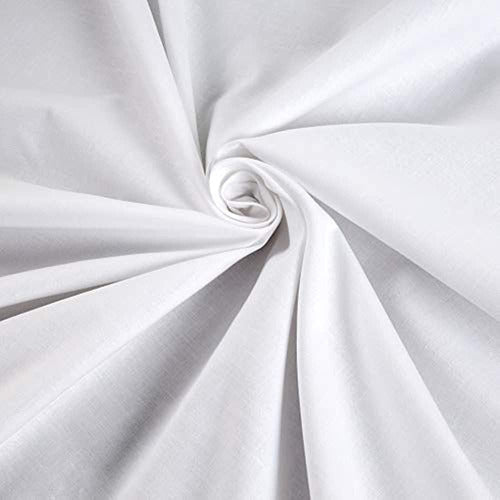 Kona Cotton White, Cut to Measure Quilted Fabric 1