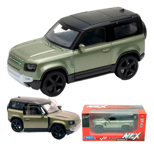 Welly 1:36 Land Rover Defender Truck 2