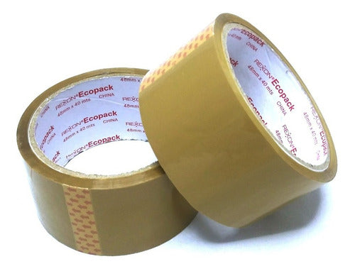 Rexon Brown Packing Tape 48mm X 40 Metres X Unit 0