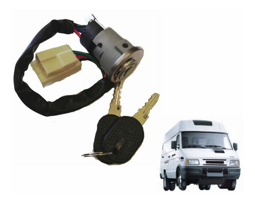 Anti-theft Steering Ignition Key for Iveco Daily 00-07 0