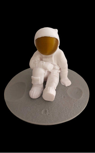 Rocket 3D Design Astronaut Moon Thematic Cake Decoration 3D Not Painted 4