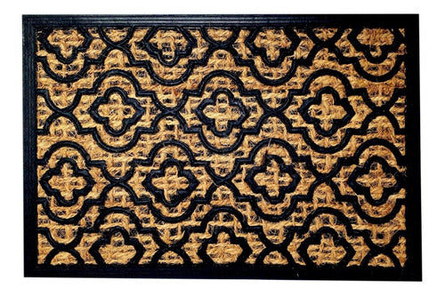 Buenos Aires Bazar Entry Coir Doormat with Rubber Backing 42