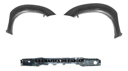 Moldura Guardabarro Delantero Toyota Hilux 2005/15 Der O Izq 0