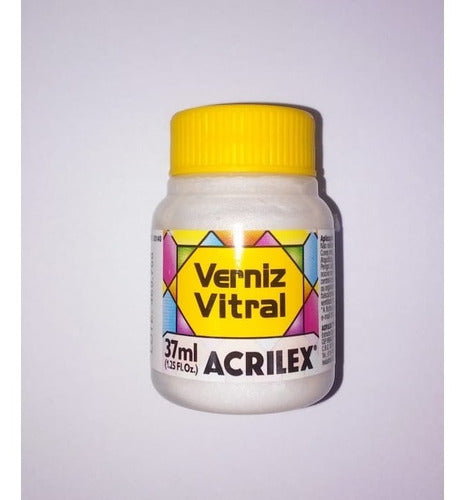 Acrilex Glass Varnish 37 Ml All Colors 6