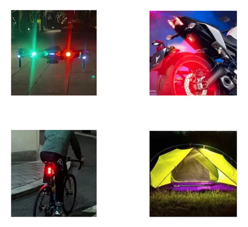 Farol Luz Led Delantera  Bicicleta Bici 2