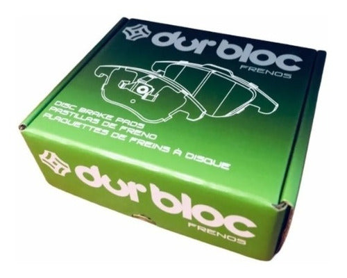 Durblock Volkswagen Gol Saveiro Brake Pads until 95 Front 0