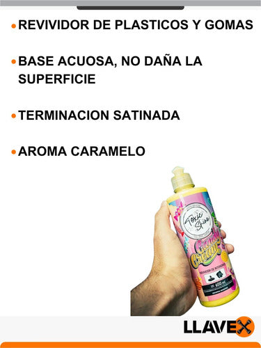 Toxic Shine Candy Cream Conditioner for Plastics 600ml 1