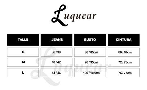 Luquear Bodysuit Media Polera Termico Inviernomanga Larga Mujer Moda 4