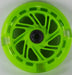 Papaison 2x 120mm LED Wheels with Lights PU Replacement for Scooters 1