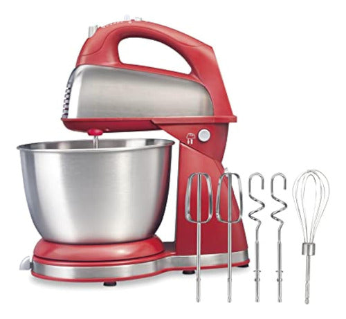 Hamilton Beach Classic Stand and Hand Mixer, 4 Quart 0