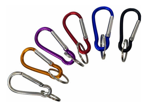 Bronzen Small Carabiner Keychain 60mm X 12 Units 0