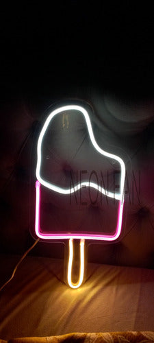 Cartel Banana Neon Led Acrilico Transparente 3